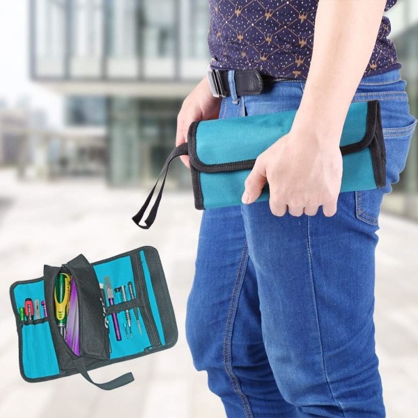 Værktøjspose, Foldbar Professionel Elektriker Værktøjsopbevaringsstativ R