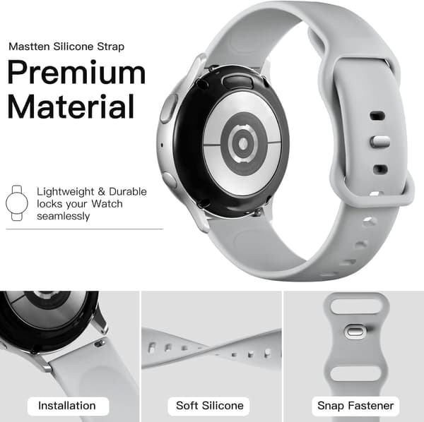 Silikonrem Kompatibel med Samsung Galaxy Watch Active 2