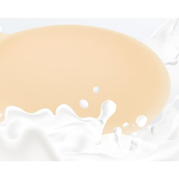 Tre-delt sett med 8 cm silikon brystplaster