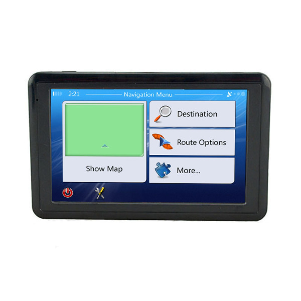 GPS Navigasjon Navigator for Biler og Lastebiler 5 Tommer 8GB GPS