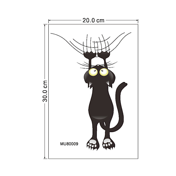 Katt-Klatre-Klistremerker og Dekaler til Biler - Morsomme og Søte Bil-Dør-Dekor