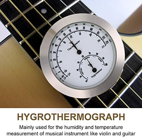 43mm / 1.7\" Instrumentboks termo-hygrometer til musik