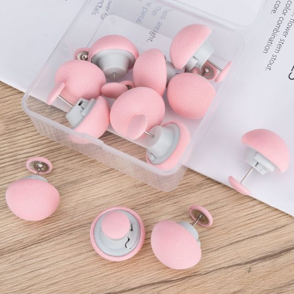 Rosa täcke klämmor set med 12 stycken