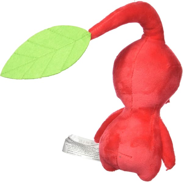 Pikmin Leaf 7\" Plys, 6\", Rød
