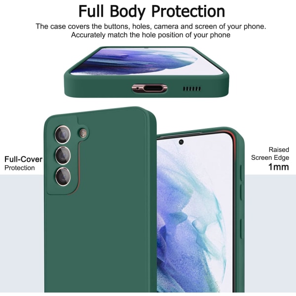 2st case för Samsung Galaxy S21 5G flytande case,