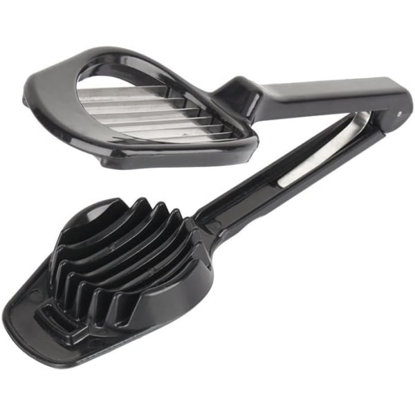 1pc Black Egg and Mushroom Slicer Egg Cutter Egg Slicer Red Date