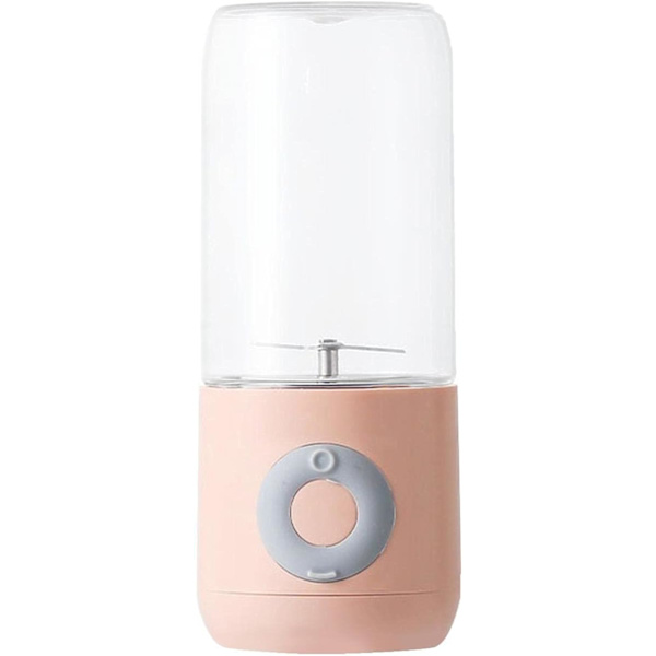 1 st (Rosa) USB-laddbar bärbar liten juicepress, mini juice