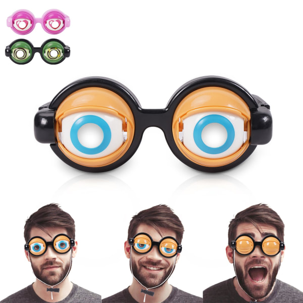 Skøre store øjeæble briller legetøj