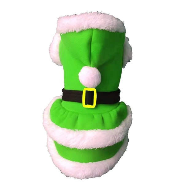 Julkläder för hundar, Santa Claus-dräkt för hundar, vinterdräkt för valpar