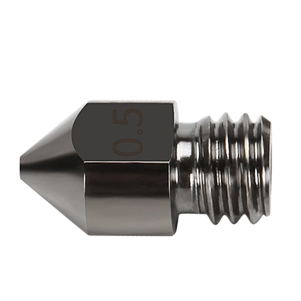 2 kpl MK8 kovateräisiä suuttimia 1,75 mm, kulutuskestäviä ja kovettunut