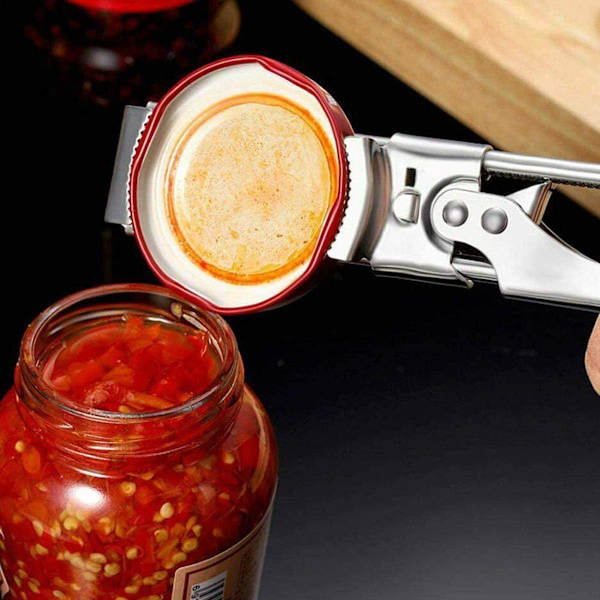 Master burköppnare och flasköppnare, justerbar multifunktionell rostfri