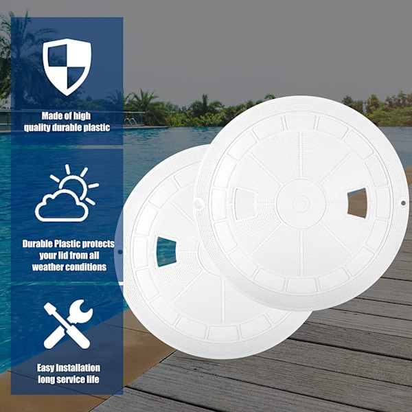 Pentair STA-Rite U-3 Skimmerlock för 08650-0058 RT101