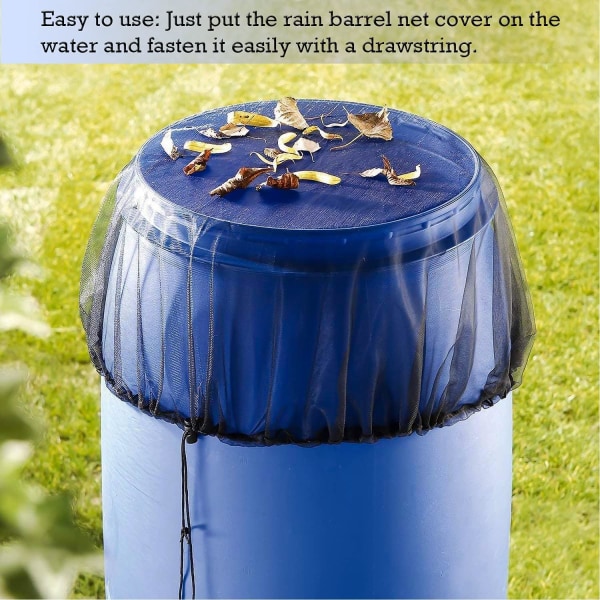 Regn Cistern Net Justerbar Regn Tønde Beskyttelsesnet Myggenet