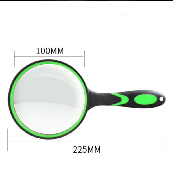 Läsförstoringsglas 10X 100mm Barnförstoringsglas