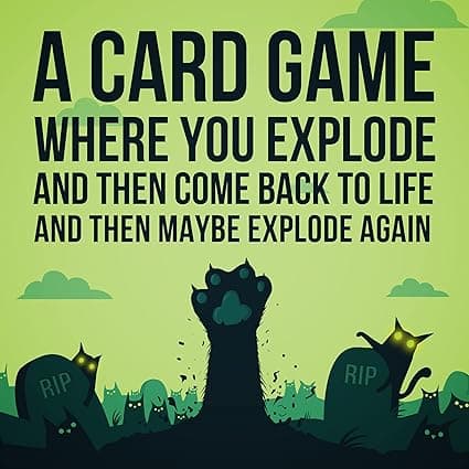 Kitten Zombie Kitten Explosion - kortspel för vuxna