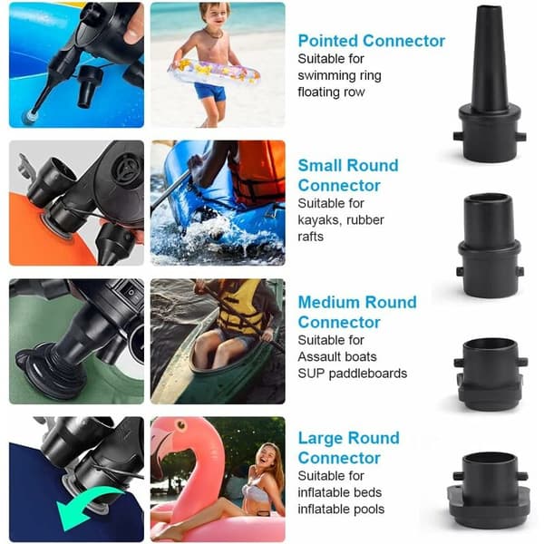 SUP-pumpe adapter til oppustelig båd luft pumpe konverter og ventil