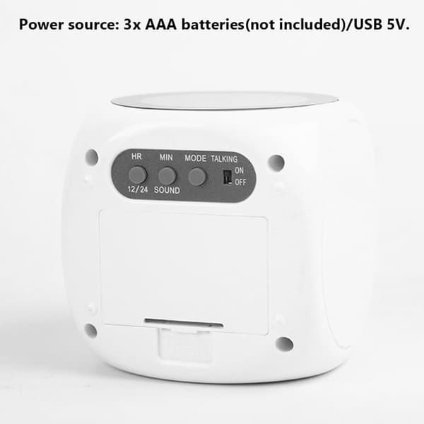 Elektroninen herätyskello pöytäkello digitaalinen kello