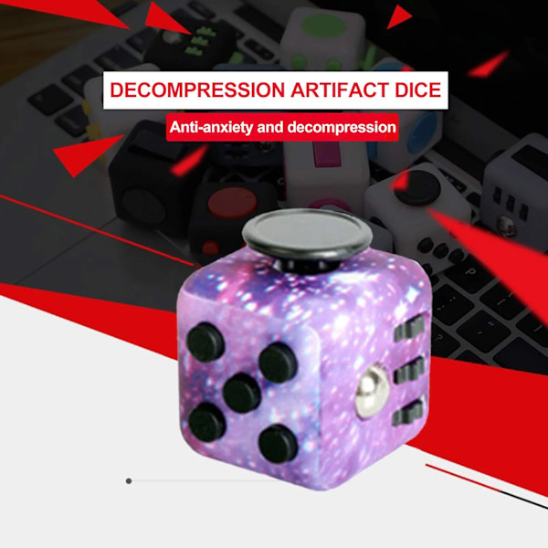 Fidget Cube Anti-Stress Legetøj til Børn og Voksne