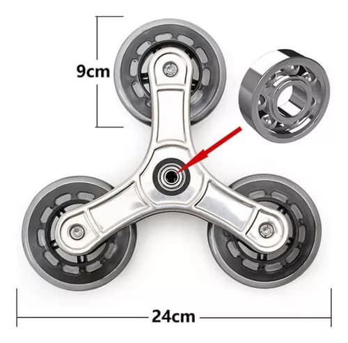 2 Foldbare Hjul for Handlekurv, Hjul
