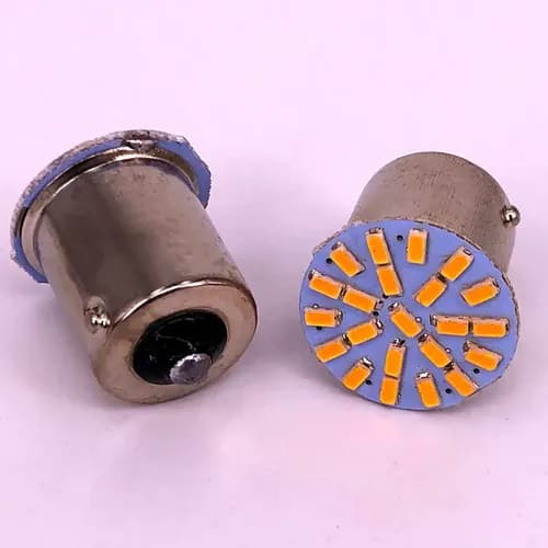 10 stk Strobelys for 1156/1157 22 LED Bremslys