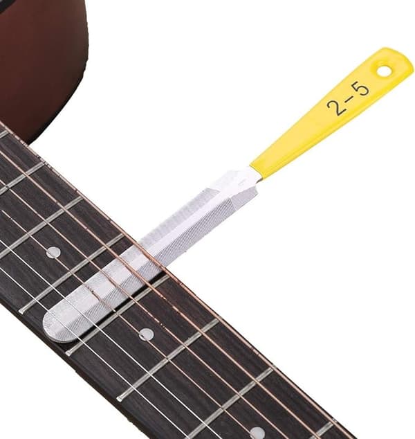 Gitarr mutterfil 3 st Gitarr sadelfil Brofil mutteravdragare