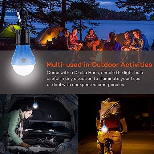 LED Teltslys - Campingudstyr, kompakte campinglys