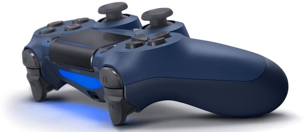 Kompatibel med 4 Trådløs Controller til PlayStation - Midnat Blå