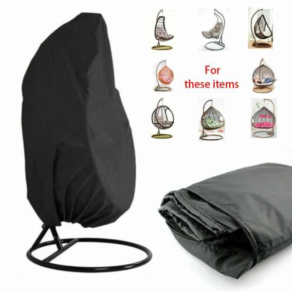 Hanging Chair Cover Waterproof Protective Cover Wind Resistance