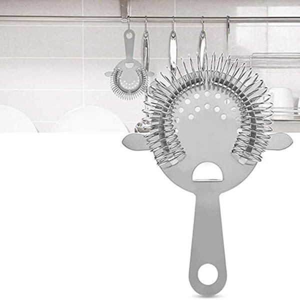 2 silver cocktail sil