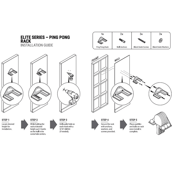 1 stk bordtennisbat-stativ, bat-displaystativ, bordtennis