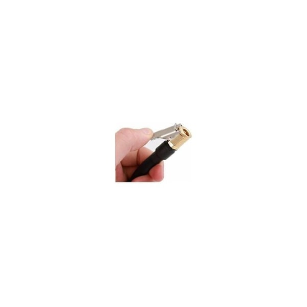 Bilventil-adapter, dekkpumpe-slange med 2 messinginflatorer