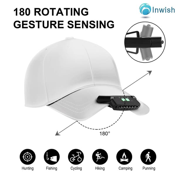 LED-hattulamppu otsalamppu taskulamppu