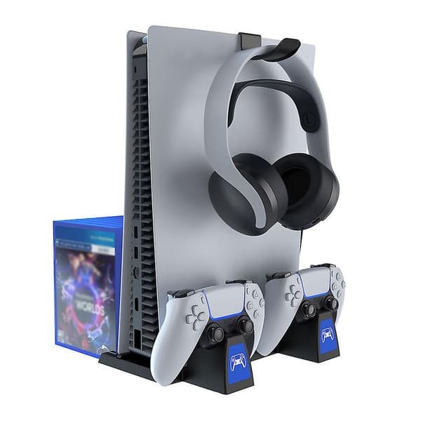Spil konsol opbevaring dock opladning holder base disk rack til