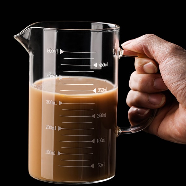 Glasmål Ergonomic Tyk-vægget Håndtag Transparent Ovn