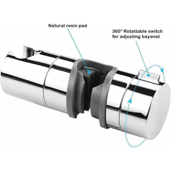 Duschfäste 18-25mm ABS Justerbar Handhållen Duschhuvud Replac