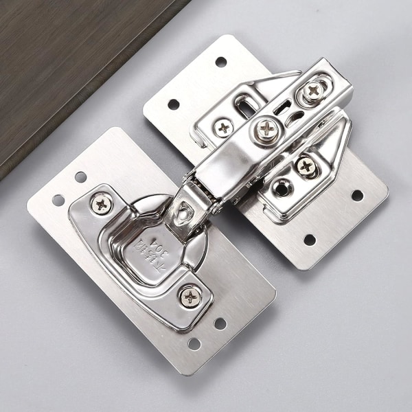 Cabinet Hinge Repair Plate with Holes, 8 Repair Support Plates,