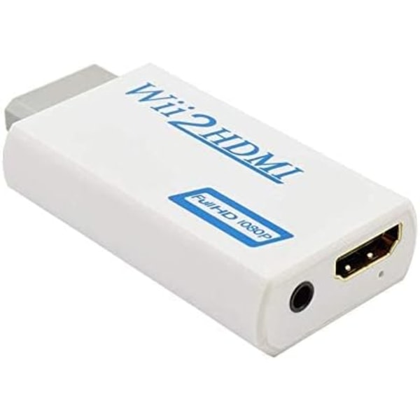 Wii HDMI-adapter fuld HD 1080p/720p videokonverter med port