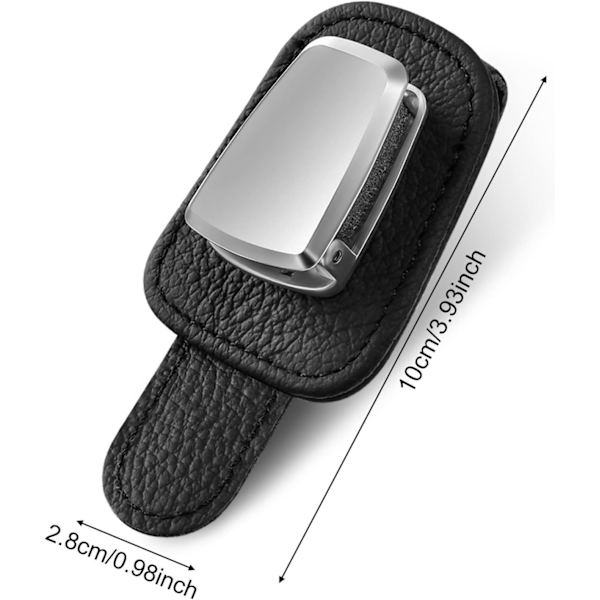 2 Pak Bilbrilholder Universal Bilvisir Solbrilholder
