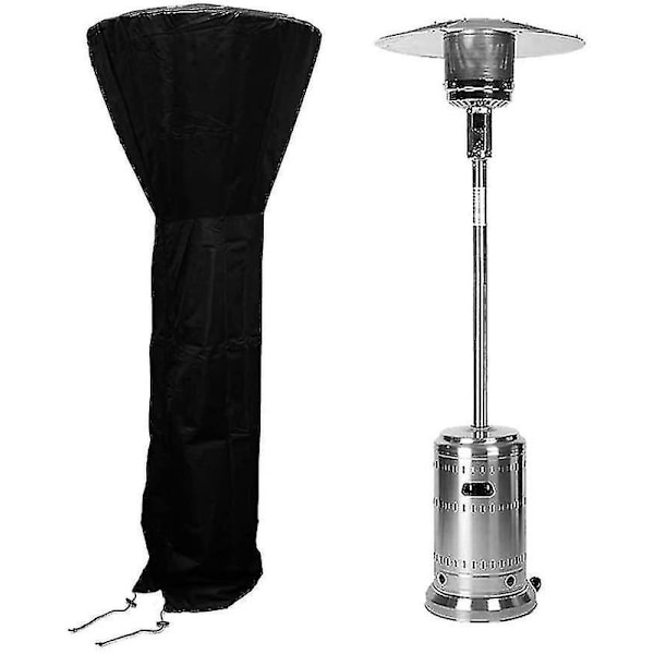 Udendørs terrassevarmerbetræk Heavy Duty varmeapparatbetræk 210d Oxford-stof（221*85*48CM