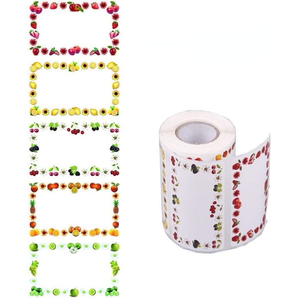 250 Pieces Jam Self-Adhesive Stickers, House Labels, Freezer