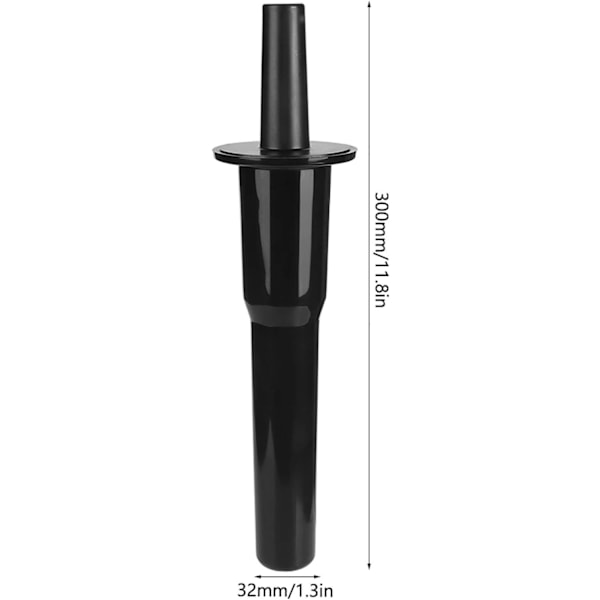 Blender-Stempler, Klassisk Plast-Stempler for Blender, Blender-Tamper for Vitamix Mixer