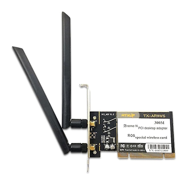 Atheros Ar9223 Pci 300m 802.11b/g Trådlös Wifi Nätverksadapter F