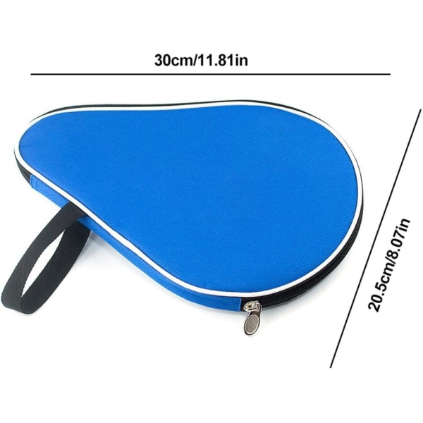 Table Tennis Racket Bag, Waterproof Pouch for Ping Pong Racket,