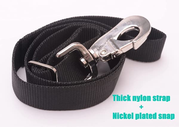 3 stk. Justerbar nylon spand med hængebælte, robust spand