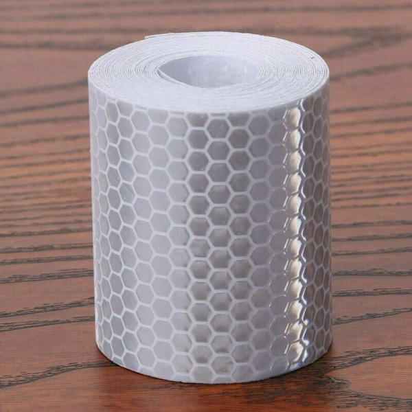 Reflekterende tape, 5 cm bred x 3 m lang, bil, motorcykel, trailer