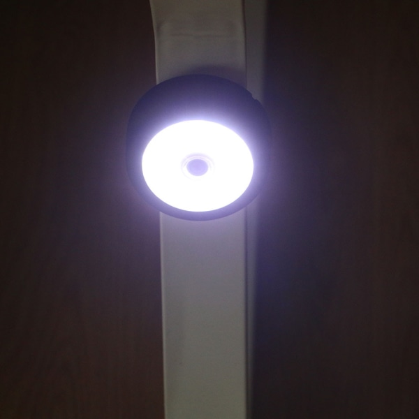 1 st LED COB plast nattlampa 1 växel vitt ljus camping