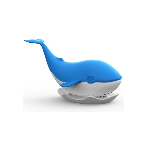 Whale Tea Maker Söt Styling Silikon Te Leak Personlighet