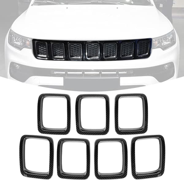 Hiilikuitu maskisuoja Jeep Compass MP 2017-2020