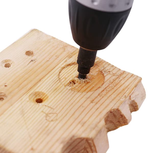 Senkborsett, 5 stk Hurtigbytte 1/4\" Hex Schaft