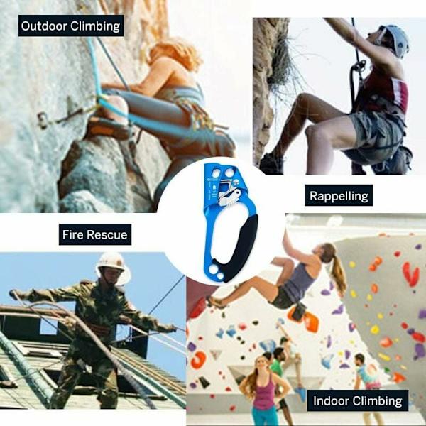 Certificeret håndklatre-ascender træarborist rappelling gear eq